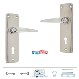 M1K10 - 2 Lever Lockset Chrome Plated -M1K10_o_T